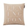 Tekstiilit Lexington Logotyynynpaallinen Beige New