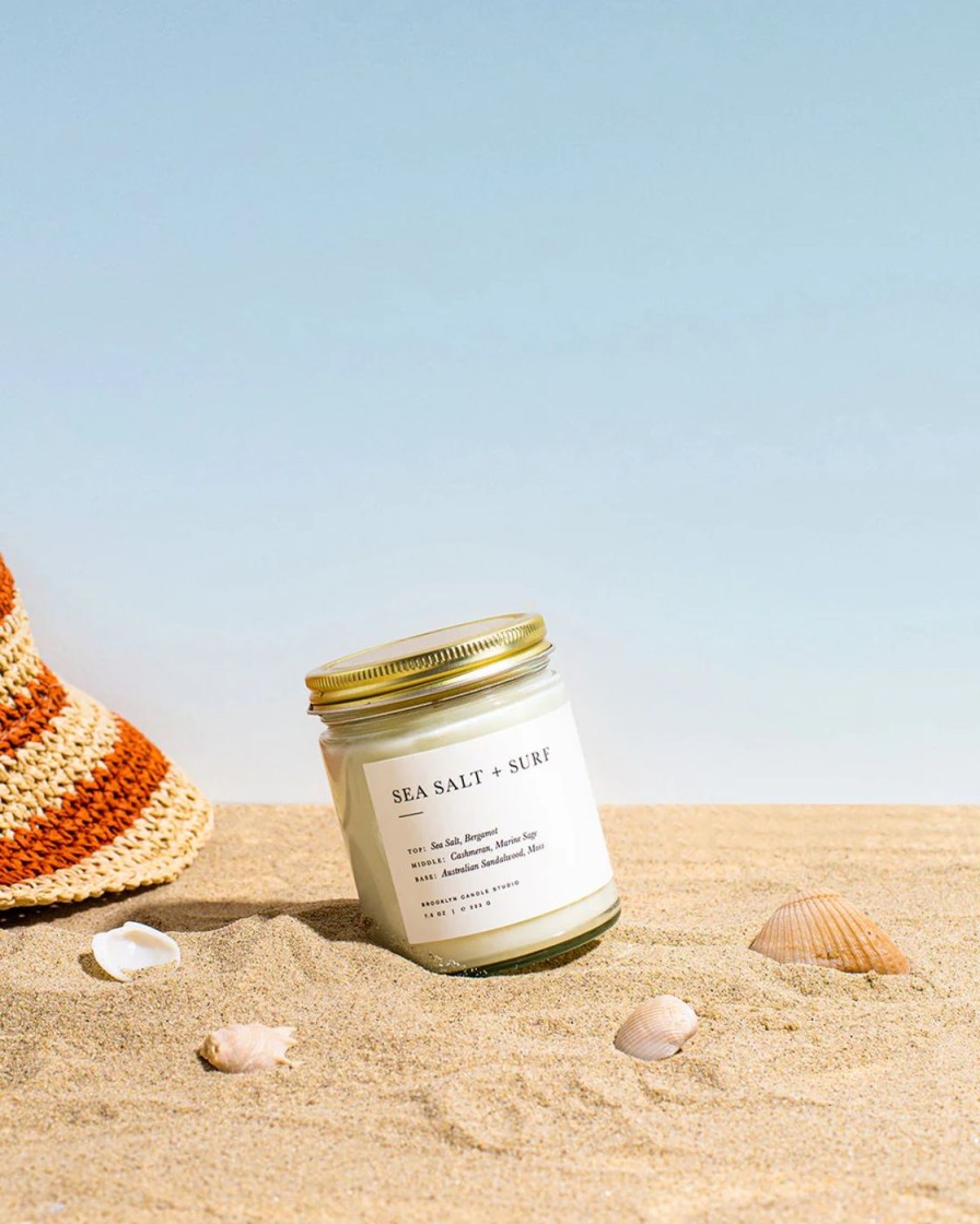 Brooklyn Candle Studio Sea-Salt-Surf Tuoksukynttila Clearance